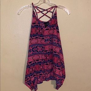 Spaghetti strap blouse